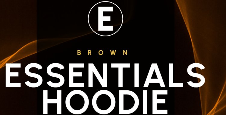 Brown Essentials Hoodie: Effortless Style and Comfort