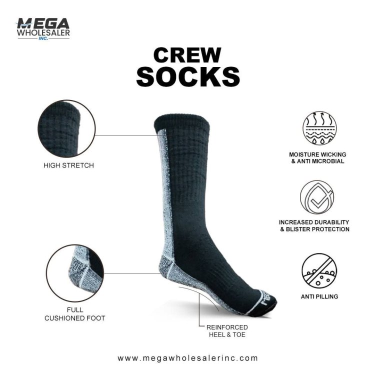 Shop Bulk Socks: Comfortable, Durable, and Affordable!